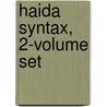 Haida Syntax, 2-Volume Set door John James Enrico
