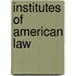 Institutes Of American Law