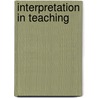 Interpretation In Teaching door John Constable