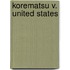 Korematsu V. United States