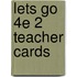 Lets Go 4e 2 Teacher Cards
