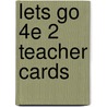 Lets Go 4e 2 Teacher Cards door Ritzuko Nakata
