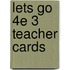 Lets Go 4e 3 Teacher Cards