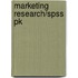 Marketing Research/Spss Pk