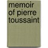 Memoir Of Pierre Toussaint