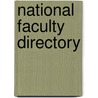 National Faculty Directory door Jay Gale
