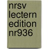 Nrsv Lectern Edition Nr936 door Publishing Group Baker