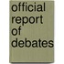 Official Report Of Debates