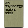 Prc Psychology Majors Hdbk by Leslie Atkinson