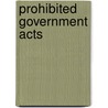 Prohibited Government Acts door Jack Stark