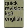 Quick Revision Ks3 English door Ron Simpson