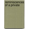 Reminiscences Of A Private door Martha Sutherland