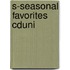 S-Seasonal Favorites Cduni
