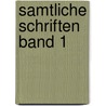 Samtliche Schriften Band 1 door Jakob Friedrich Fries