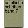 Samtliche Schriften Band 7 door Jakob Friedrich Fries