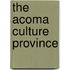 The Acoma Culture Province