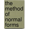 The Method Of Normal Forms door Ali Hasan Nayfeh