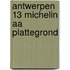 Antwerpen 13 Michelin AA Plattegrond
