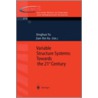 Variable Structure Systems door Yu X