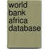 World Bank Africa Database
