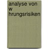 Analyse Von W Hrungsrisiken by Bobby Buchhardt