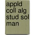 Appld Coll Alg Stud Sol Man