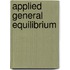 Applied General Equilibrium