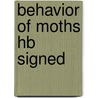Behavior Of Moths Hb Signed door Adams Poppy