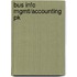 Bus Info Mgmt/Accounting Pk