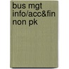 Bus Mgt Info/Acc&Fin Non Pk door Dave Chaffey