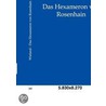 Das Hexameron von Rosenhain by Christoph Martin Wieland
