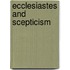 Ecclesiastes And Scepticism