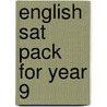 English Sat Pack For Year 9 door Alan Combes