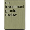 Eu Investment Grants Review door World Bank