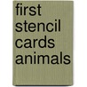 First Stencil Cards Animals door Vicky Arrowsmith
