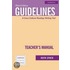 Guidelines Teacher's Manual