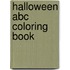 Halloween Abc Coloring Book