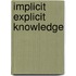 Implicit Explicit Knowledge