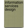 Information Services Design by Fons Wijnhoven