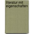 Literatur Mit Eigenschaften