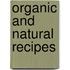Organic and Natural Recipes