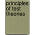 Principles Of Test Theories