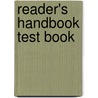 Reader's Handbook Test Book door Wendell Schwartz