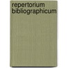 Repertorium Bibliographicum door William Clarke