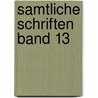 Samtliche Schriften Band 13 door Jakob Friedrich Fries