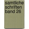 Samtliche Schriften Band 26 door Jakob Friedrich Fries