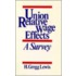 Union Relative Wage Effects