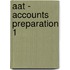 Aat - Accounts Preparation 1