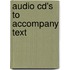 Audio Cd's To Accompany Text