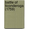 Battle of Ticonderoga (1759) door Frederic P. Miller
